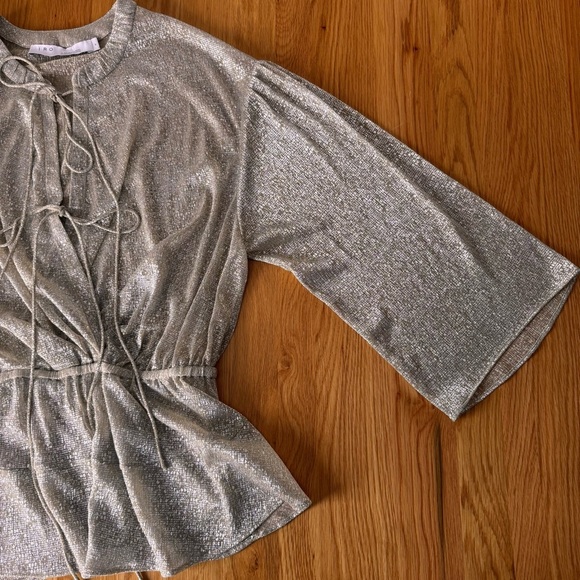 IRO Spacious Top in Light Nude Size FR 36 US 4 Small - Picture 6 of 13